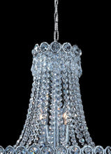 Load image into Gallery viewer, Empire Basket Chandelier - CHROME - 8 Light
