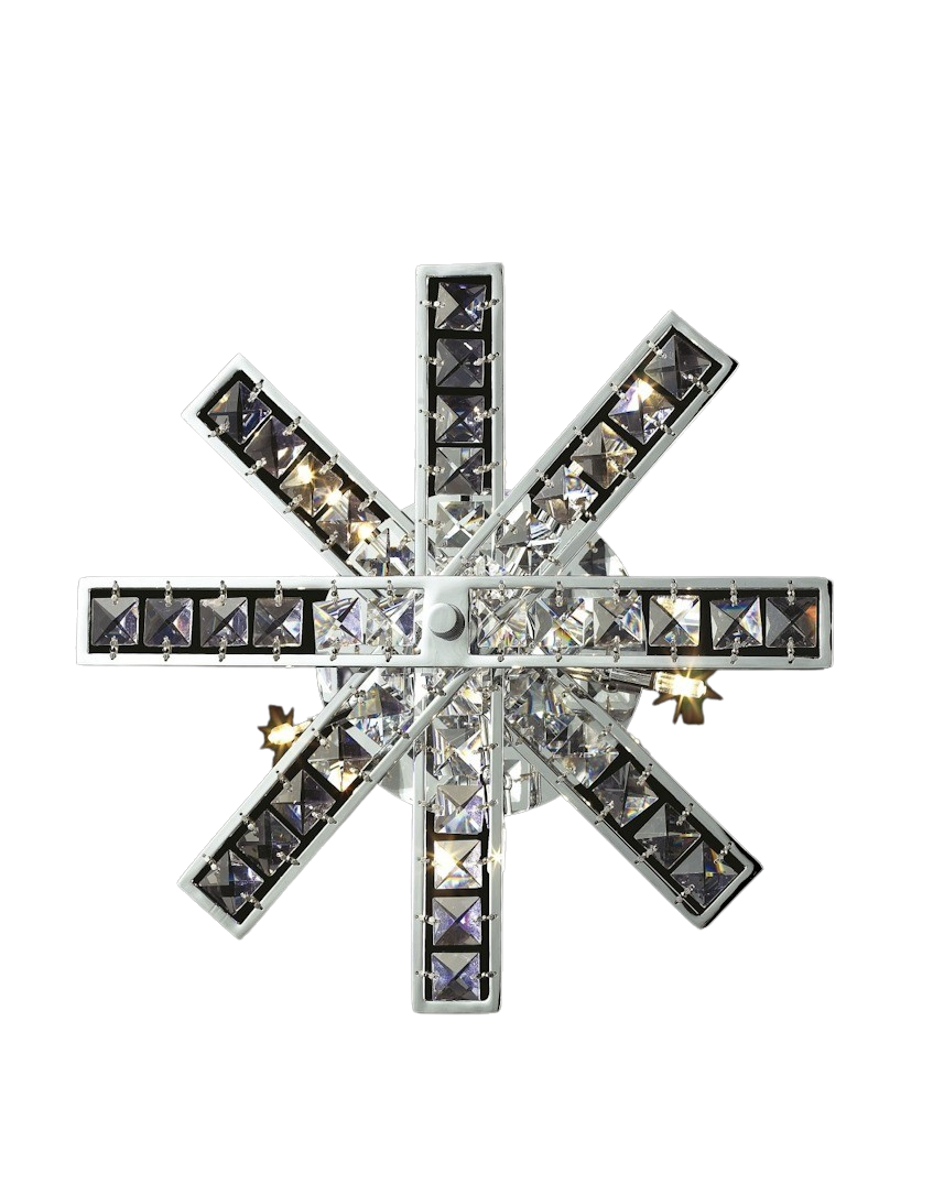 Small Equinox Crystal Pendant & Wall Light