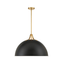 Load image into Gallery viewer, Trenton Collection - Chandelier - Satin Brass &amp; Black - W:60cm
