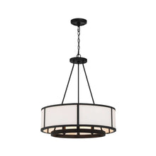 Load image into Gallery viewer, Byron Collection - Chandelier - W:60cm - Matte Black Frame
