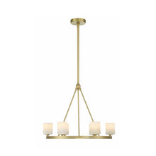 Load image into Gallery viewer, Hulton Collection - 6 Light Chandelier - Satin Brass
