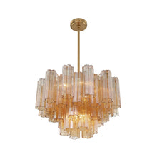 Load image into Gallery viewer, Odelle Collection - Ring Chandelier - Satin Brass - W:56cm
