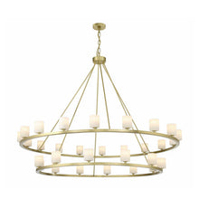 Load image into Gallery viewer, Hulton Collection - 30 Light Chandelier - Satin Brass
