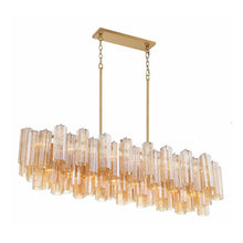 Load image into Gallery viewer, Odelle Collection - Bar Light - Satin Brass - L:131cm
