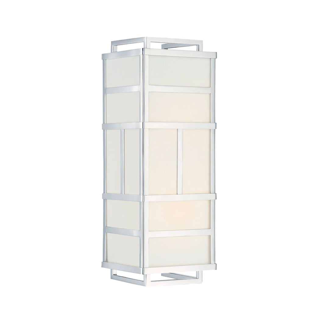 Fulton Collection - Wall Sconce - Polished Nickel Frame