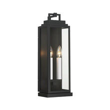 Load image into Gallery viewer, Atlas Collection - 2 Light - Wall Sconce - Matte Black - H:48cm
