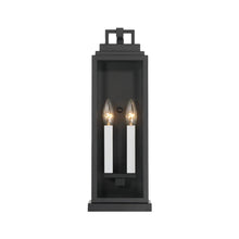 Load image into Gallery viewer, Atlas Collection - 2 Light - Wall Sconce - Matte Black - H:48cm
