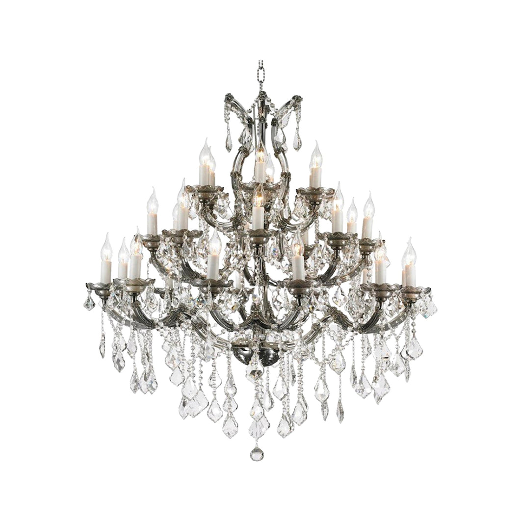 Maria Theresa Crystal Chandelier Grande 28 Light - Smoke