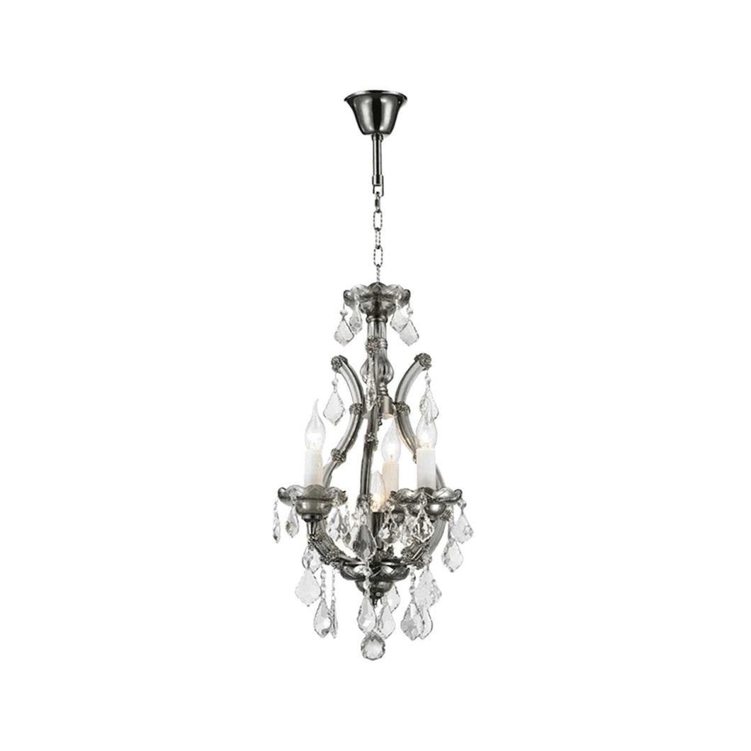 Maria Theresa Basket Crystal Chandelier - SMOKE