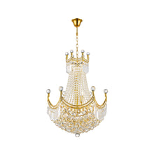 Load image into Gallery viewer, Royal Empire Crystal Basket Chandelier - GOLD - W:50cm
