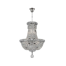 Load image into Gallery viewer, Empress Crystal Basket Chandelier - CHROME - 5 Light
