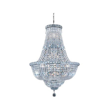 Load image into Gallery viewer, Empress Crystal Basket Chandelier- Chrome- 15 Light
