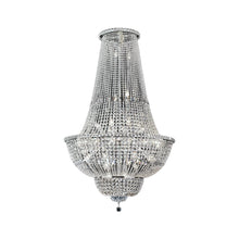 Load image into Gallery viewer, Empress Crystal Basket Chandelier - CHROME - 42 Light
