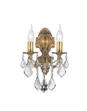 Load image into Gallery viewer, AMERICANA 2 Light Wall Sconce - Victorian - Brass Finish - Designer Chandelier 
