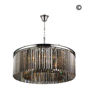 Load image into Gallery viewer, NewYork Oasis Open Ring Chandelier- Smoke Finish W:80cm - Designer Chandelier 
