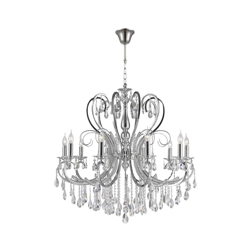 NewYork Princess 10 Arm Chandelier - W:90