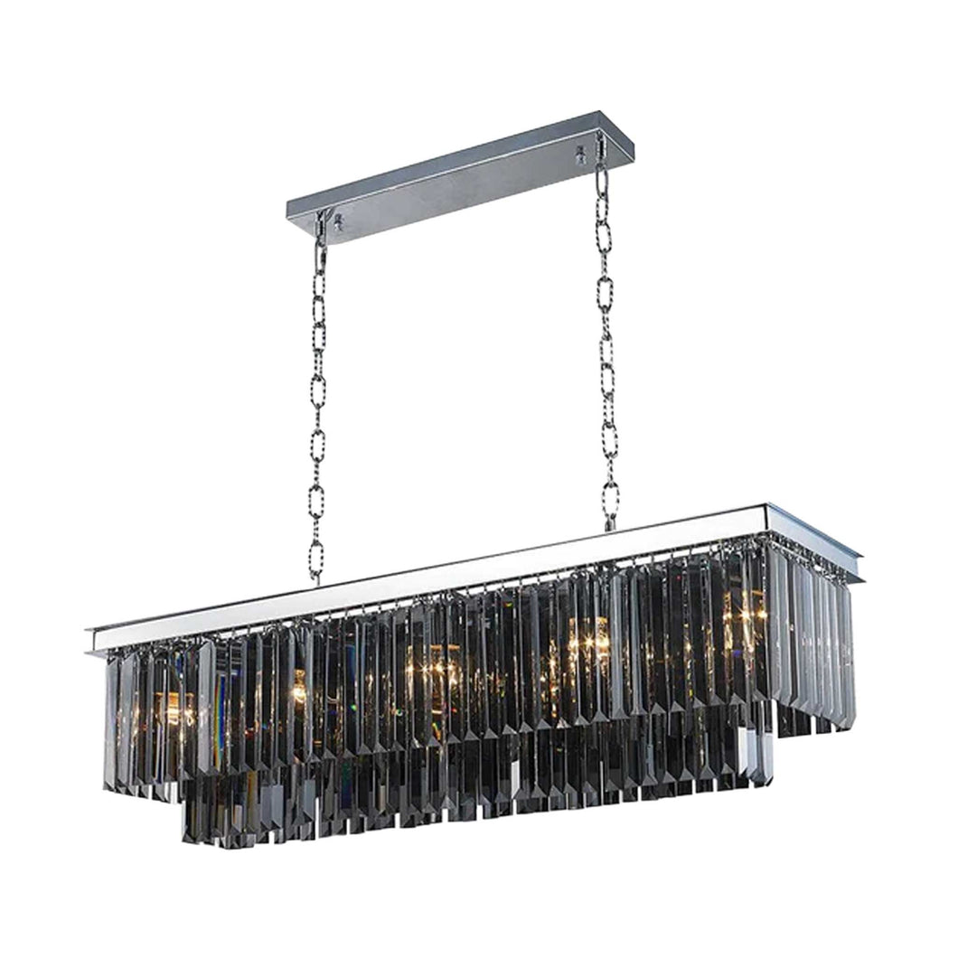 Oasis Bar Light Chandelier- Smoke Finish - W:100cm