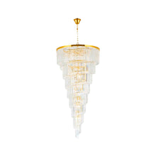 Load image into Gallery viewer, NewYork Oasis Spiral Chandelier - Gold - Width: 90cm
