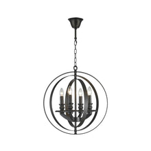 Load image into Gallery viewer, Hampton Orb - 4 Light - Dark Bronze
