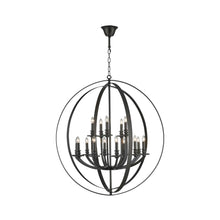 Load image into Gallery viewer, Hampton Orb - 15 Light - Dark Bronze
