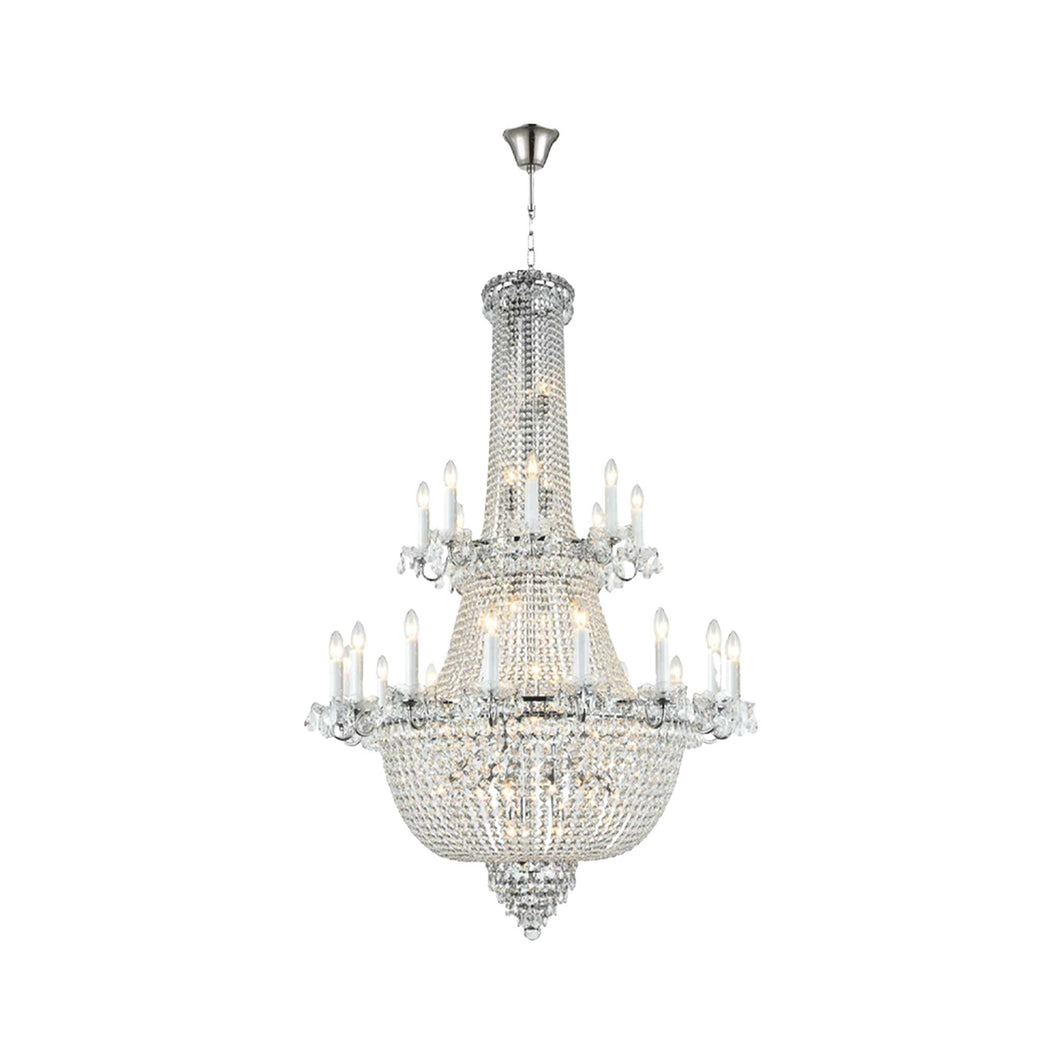 NewYork Empress - Basket Chandelier- Chrome - Width: 102cm