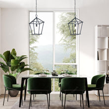 Load image into Gallery viewer, Amara - Single Light Pendant- Matte Black Finish
