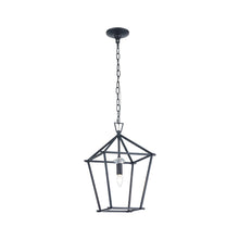 Load image into Gallery viewer, Amara - Single Light Pendant- Matte Black Finish
