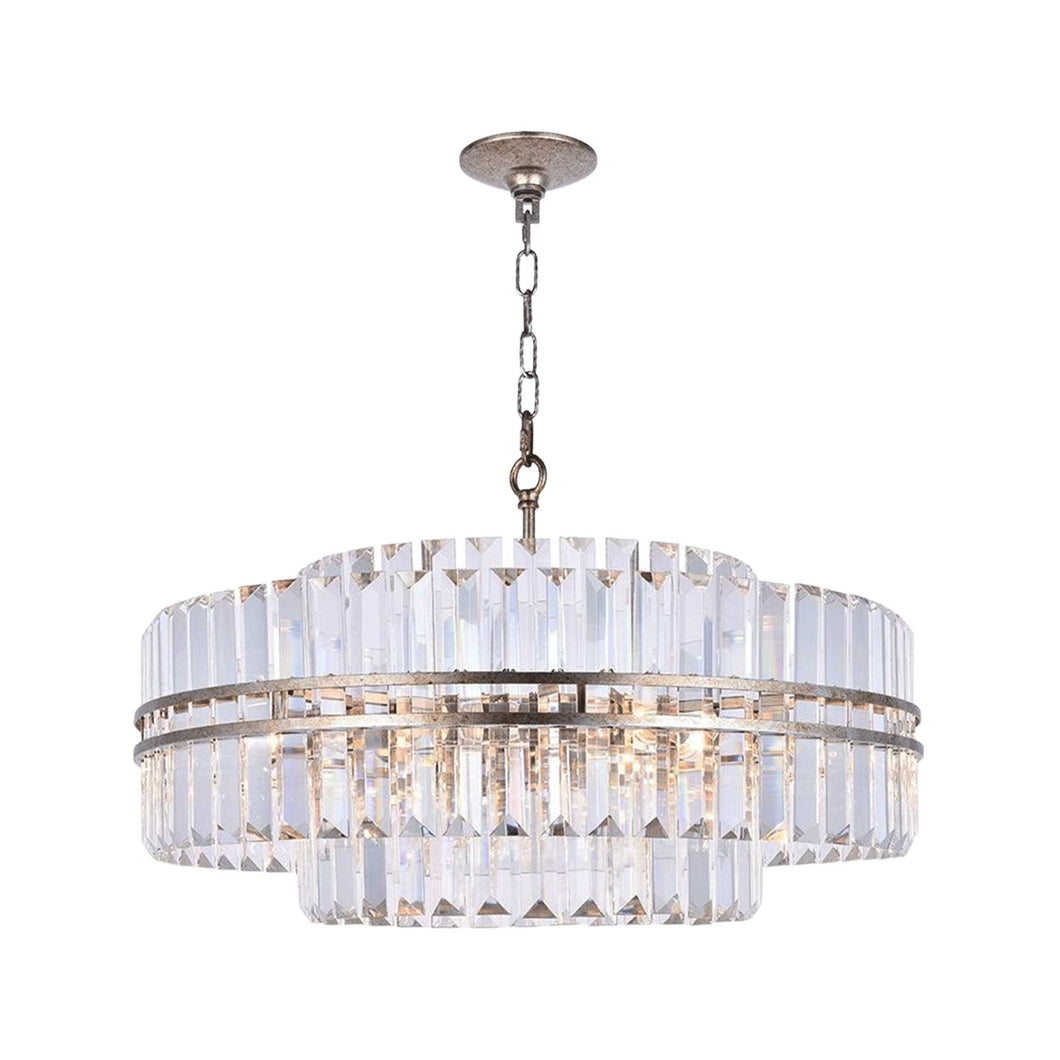 Ashton Collection - 68cm Chandelier - Champagne Finish