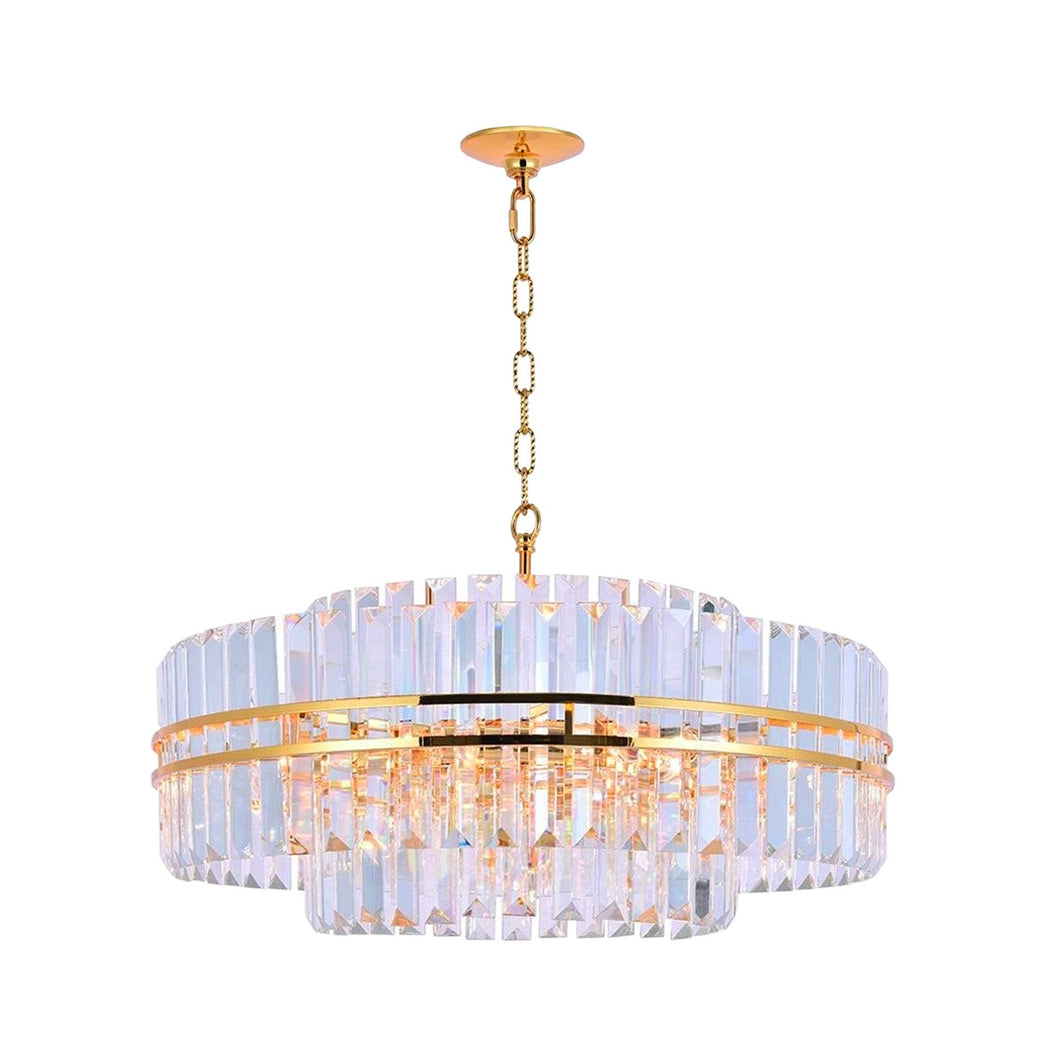 Ashton Collection - 68cm Chandelier - Gold Plated