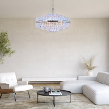 Load image into Gallery viewer, Ashton Collection - 80cm Chandelier - Nickel Plated
