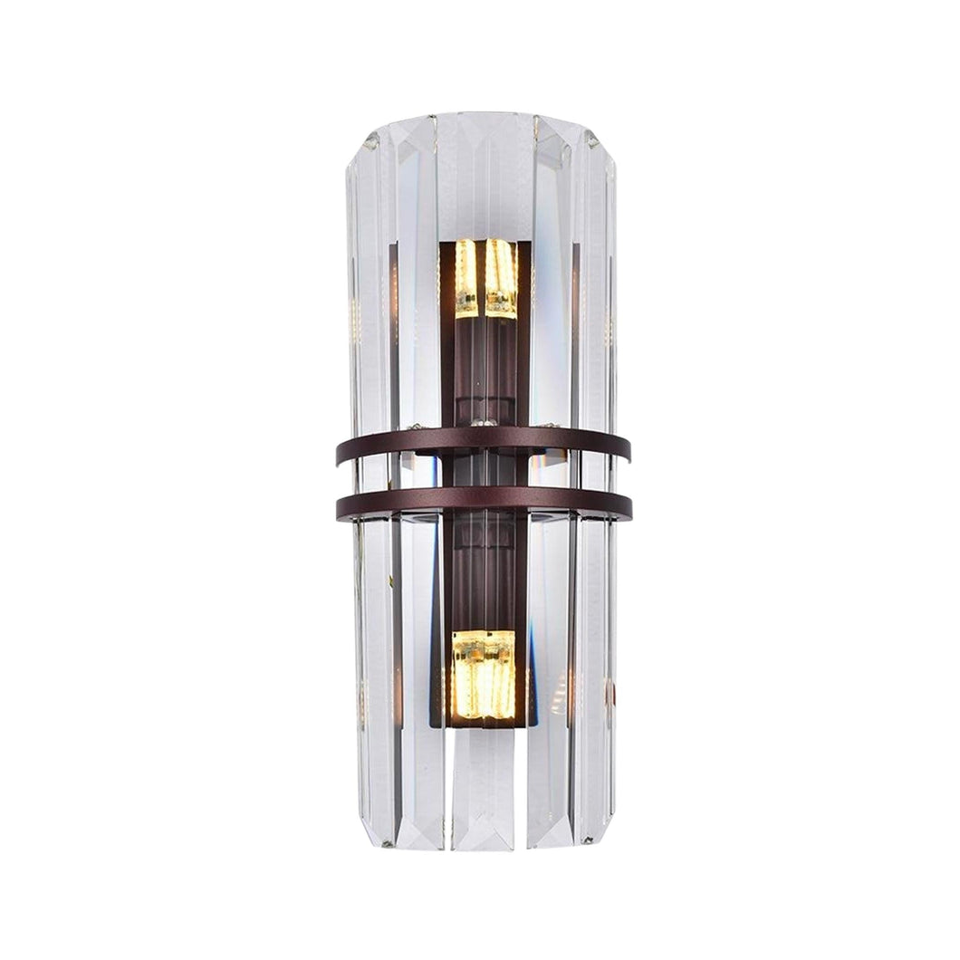 Ashton Collection - Wall Sconce - Warm Bronze Finish