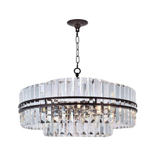 Load image into Gallery viewer, Ashton Collection - 68cm Chandelier - Warm Bronze Finish
