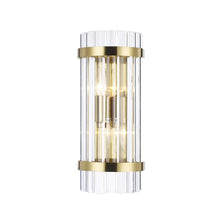 Load image into Gallery viewer, Harlow Collection - Wall Sconce - Satin Brass
