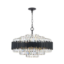 Load image into Gallery viewer, Allegra Collection - 83cm Chandelier - Matte Black
