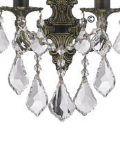 Load image into Gallery viewer, AMERICANA 2 Light Wall Sconce - Victorian - Antique Bronze Style - Designer Chandelier 
