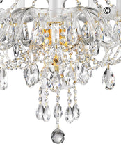 Load image into Gallery viewer, Bohemian Brilliance 7 Arm Crystal Chandelier- GOLD - Designer Chandelier 
