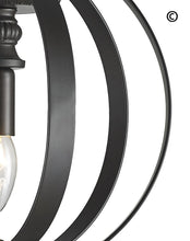 Load image into Gallery viewer, Hampton Orb - Single Light - Dark Bronze - Designer Chandelier 
