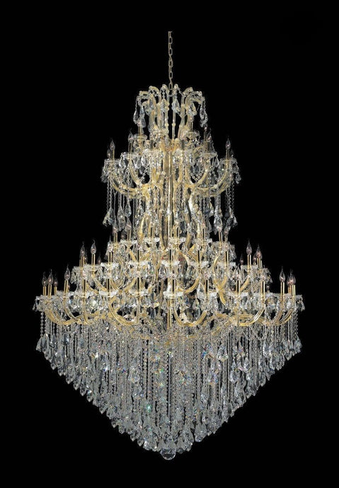 Maria Theresa Crystal Chandelier Grande 84 Light- GOLD - Designer Chandelier 